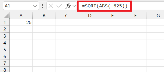 how to type square root