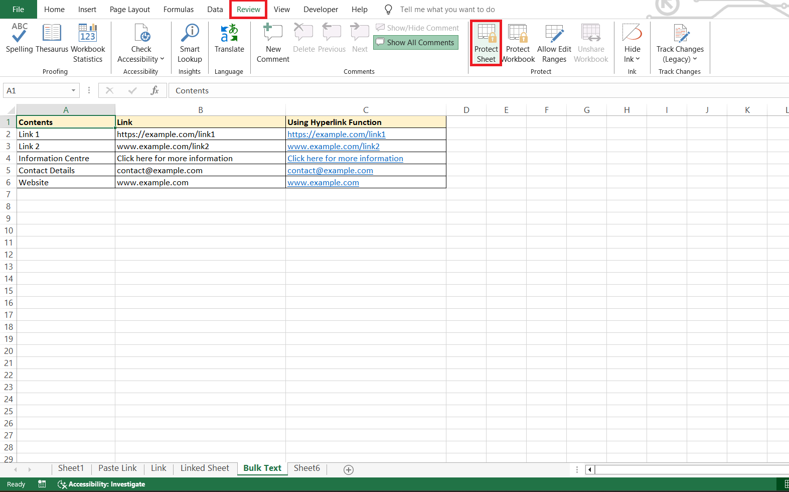 How to Lock Columns in Excel