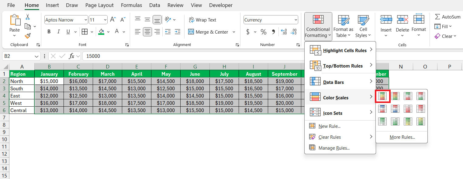 HeatMap Creator in Excel