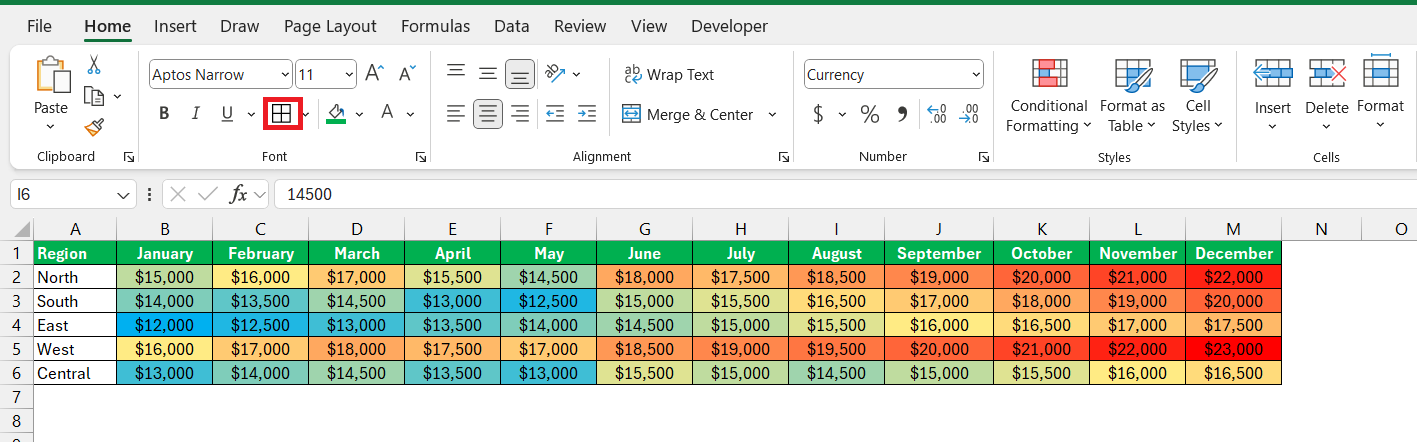 HeatMap Creator in Excel