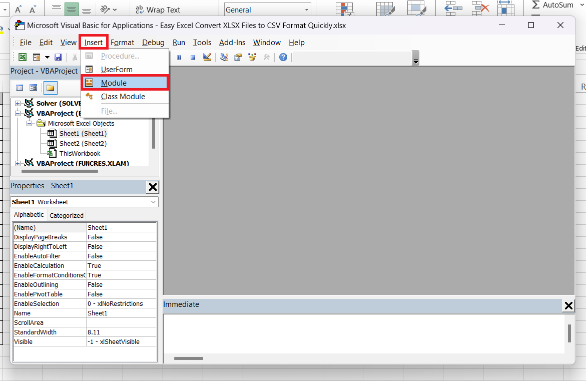 XLSX to CSV