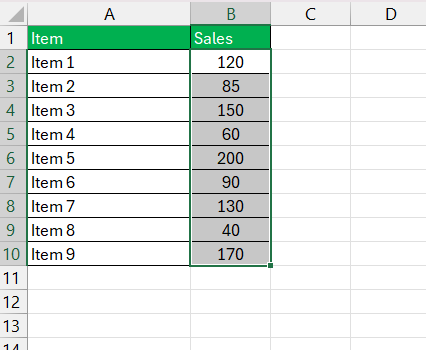 Icon Sets in Excel