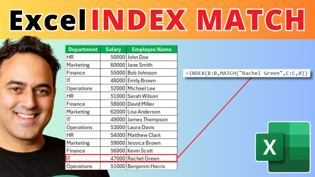 Excel index match