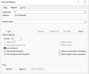 How to Use Find and Replace in Microsoft Word | MyExcelOnline