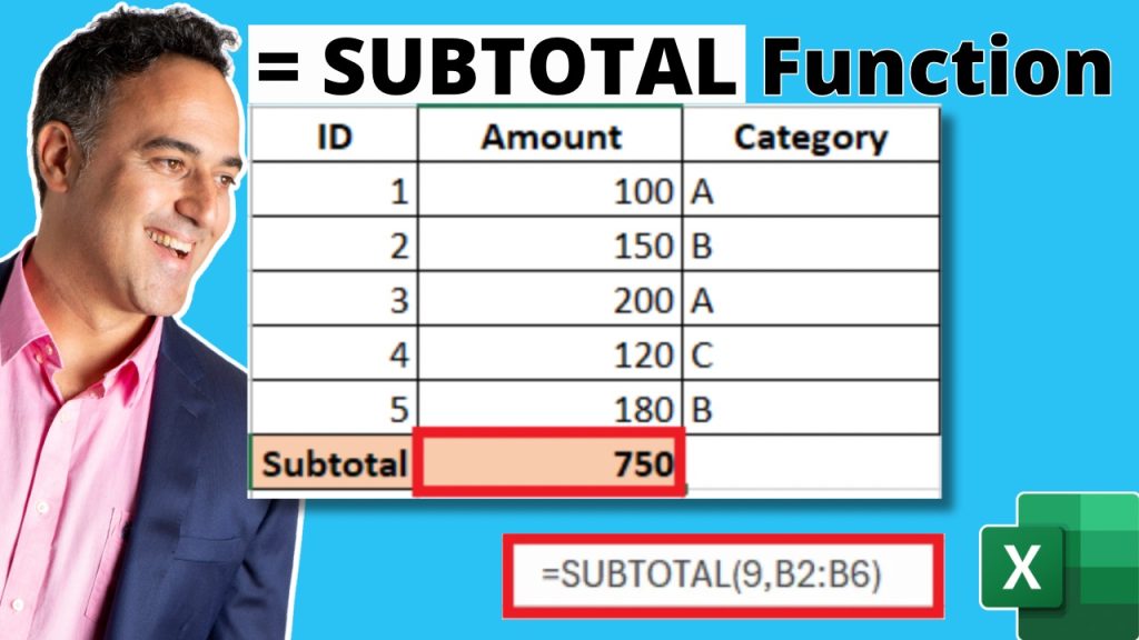 Subtotal function