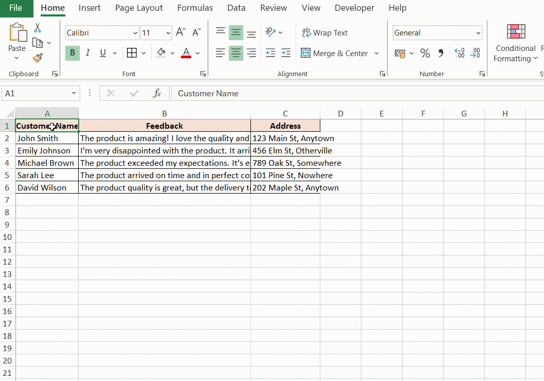 How to Wrap Text