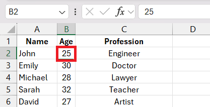 Freeze Panes in Excel