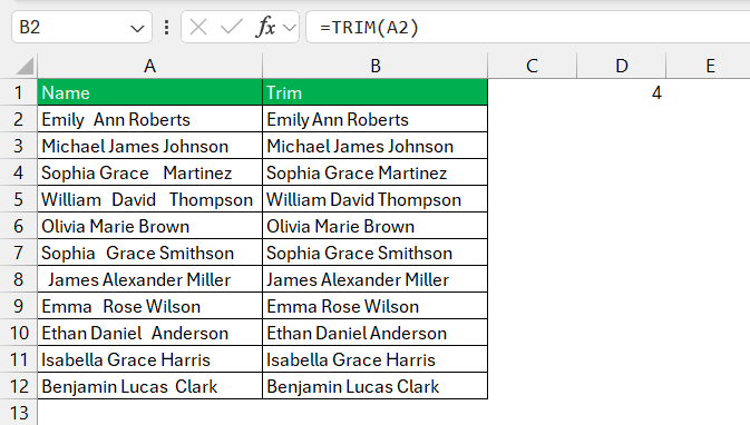match function in excel