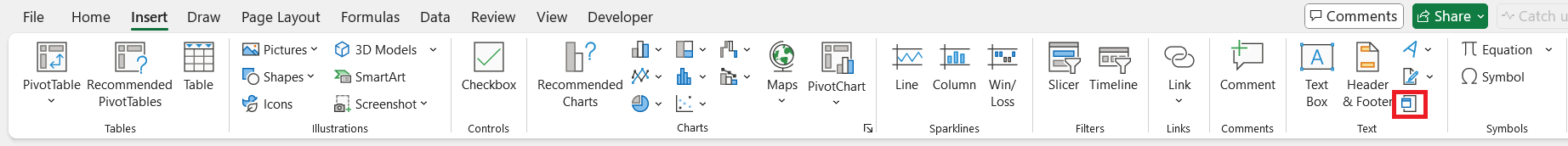 Insert PDF into Excel