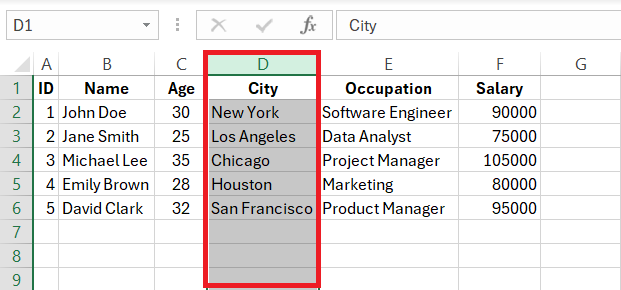 How to Add Columns in Excel
