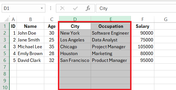 How to Add Columns in Excel