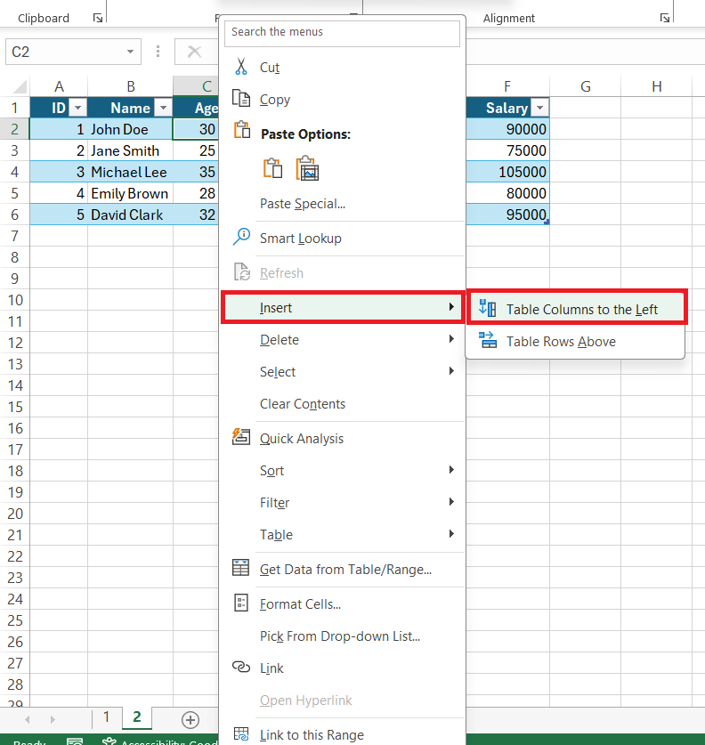 How to Add Columns in Excel