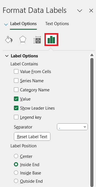 Add Data Labels
