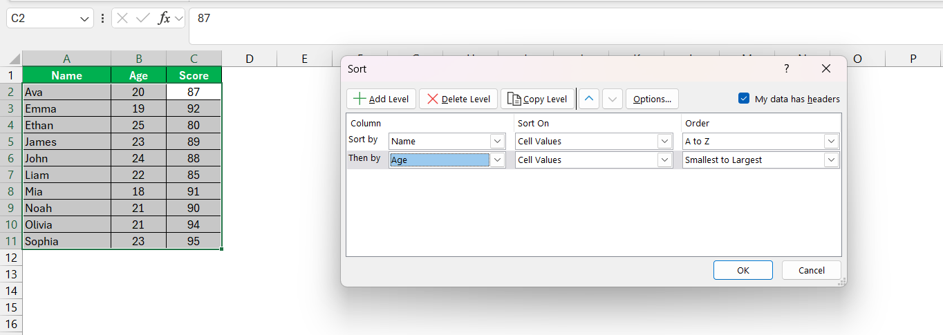 How to Alphabetize in Excel