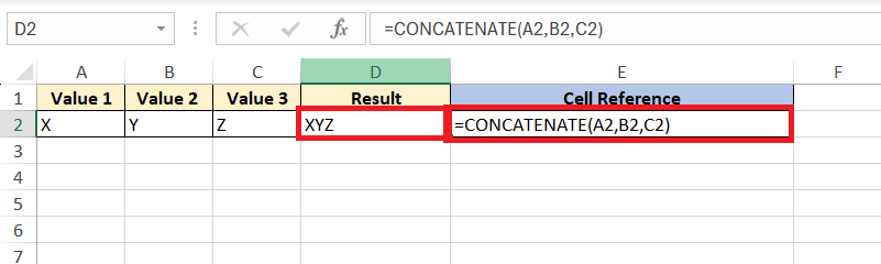 concatenate