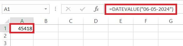 date as a number