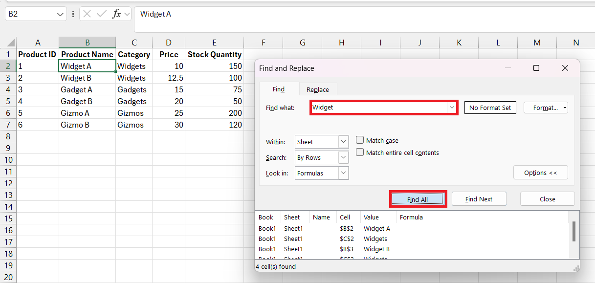 Deleting Rows in Excel