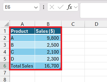 How to Hide a Formulas in Excel