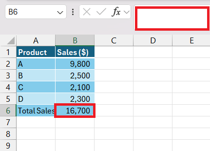 How to Hide a Formulas in Excel