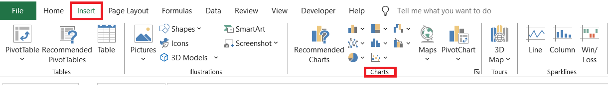 semi log graph in excel