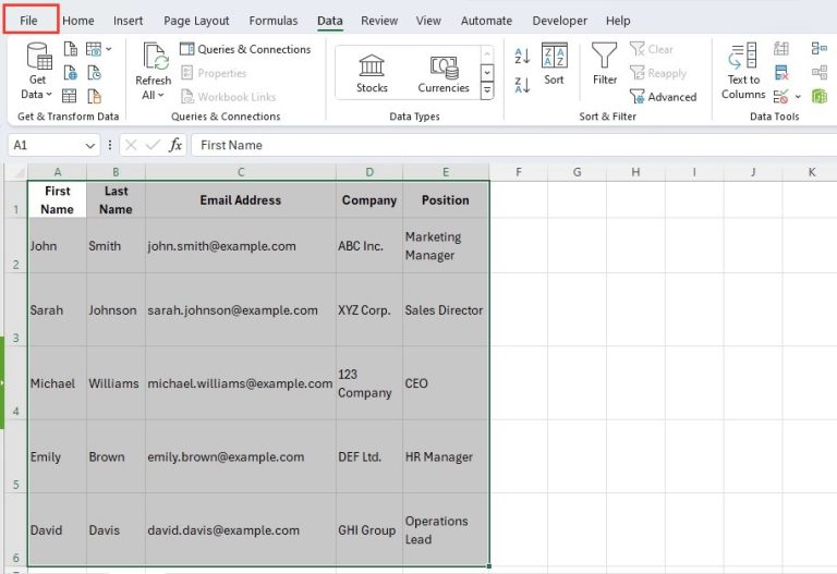 How To Mail Merge In Outlook MyExcelOnline How to mail merge in outlook myexcelonline