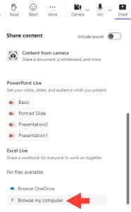 How to Share PowerPoint Presentations in Teams | MyExcelOnline