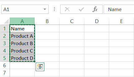 Convert Columns to Rows in Excel