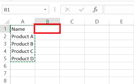 Convert Columns to Rows in Excel