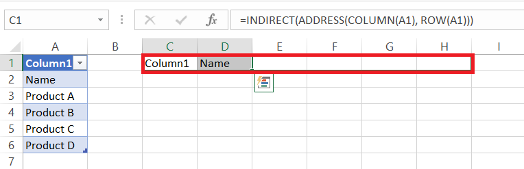 Excel columns to rows