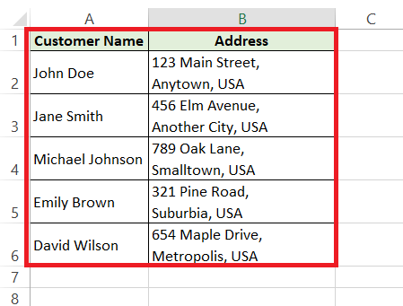excel autofit