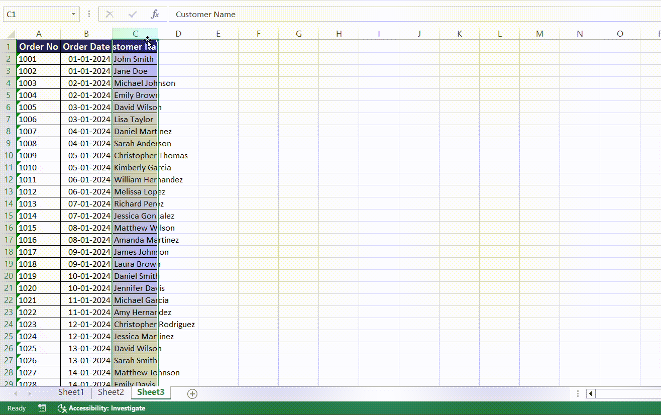 excel autofit
