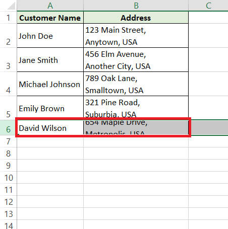 excel autofit