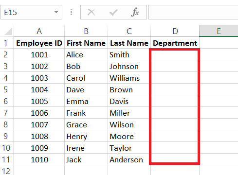 Remove Drop Down Lists in Excel