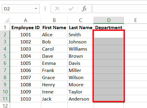Remove Drop Down Lists in Excel