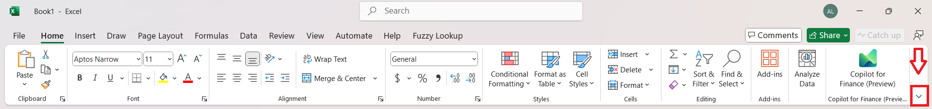 Can't Find Quick Access Toolbar in Excel