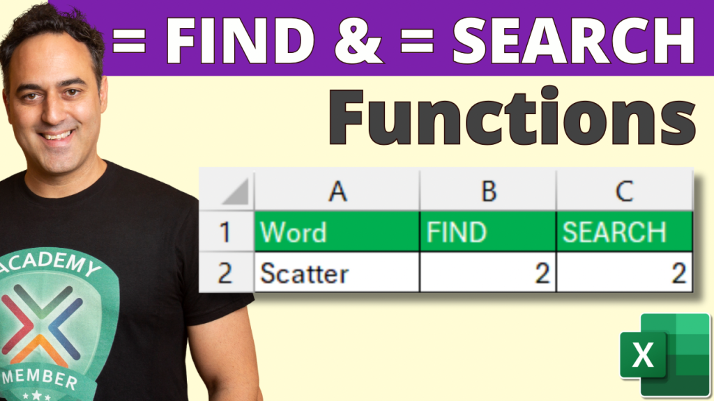 Find and search functions
