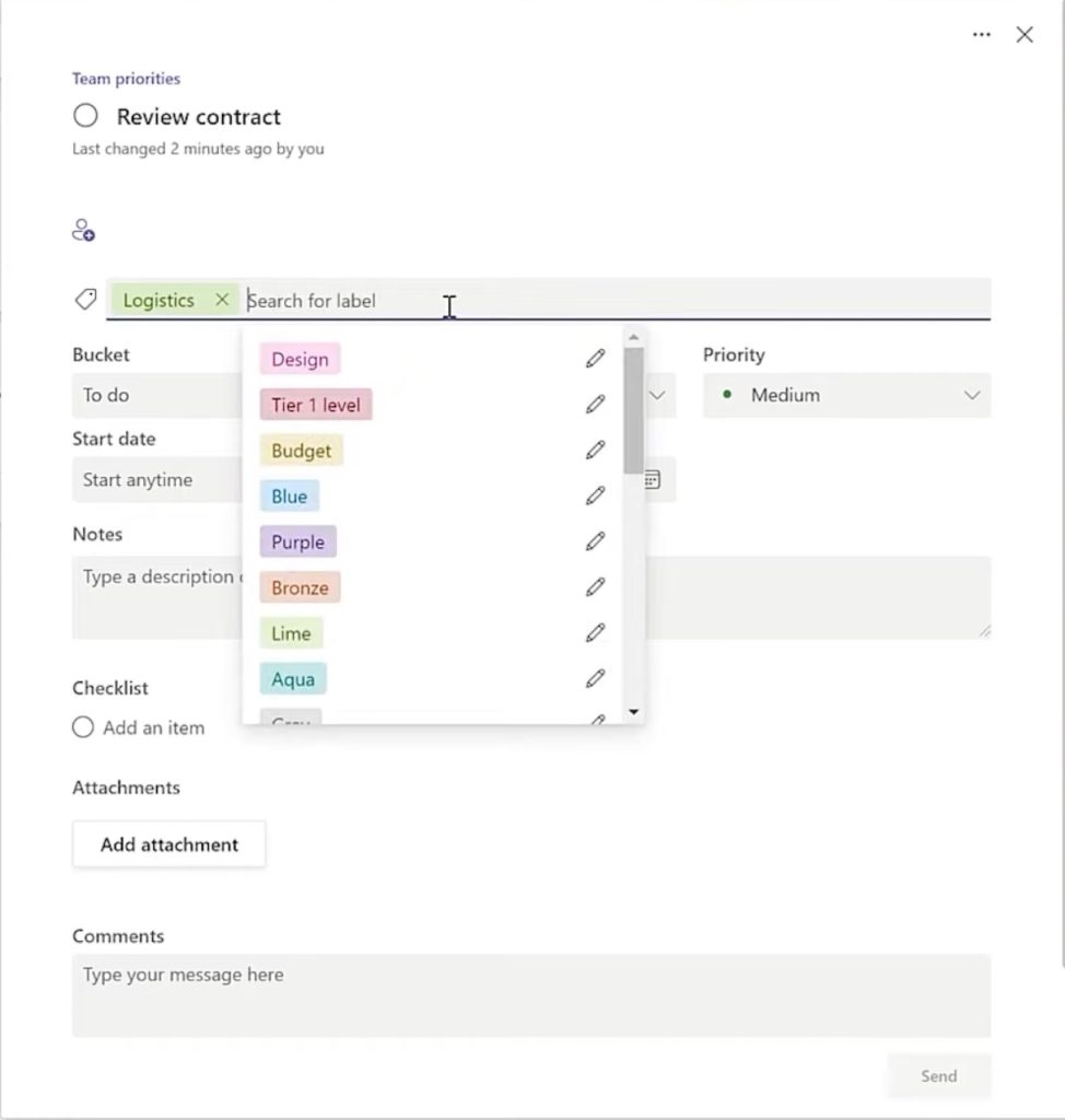 Planner in Microsoft Teams