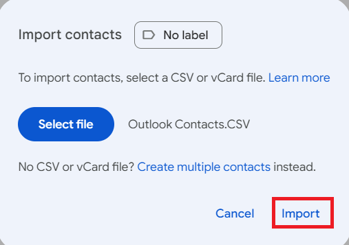 sync contact between outlook and gmail contact