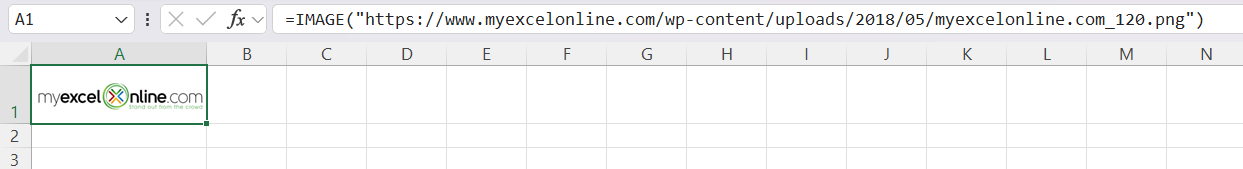 Insert Image in Cell in Excel