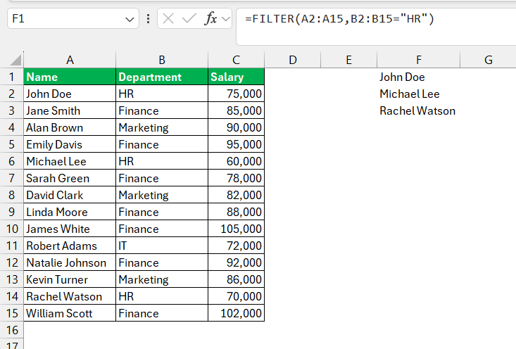 excel filter function multiple criteria