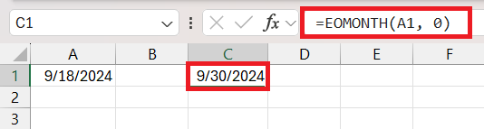 Date to Month Formulas in Excel