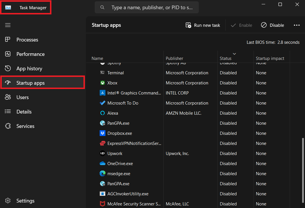 Disable OneNote