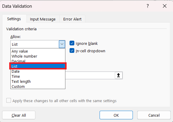 How to Drop-down list in Excel with Multiple Selections