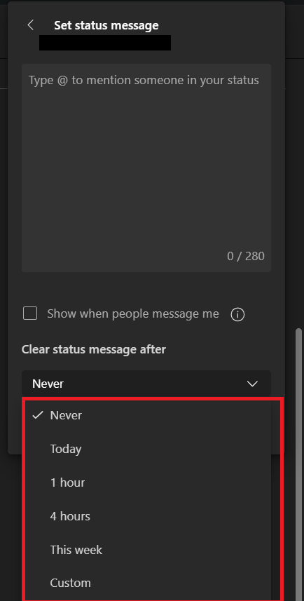 How to Set Out of Office Status in Microsoft Teams