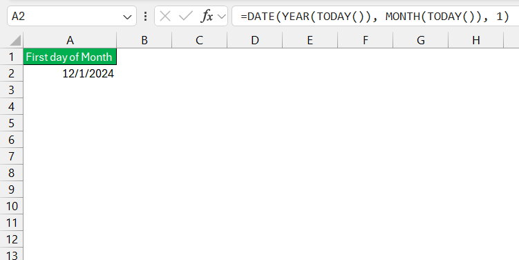 How Many Working Days in a Month in Excel
