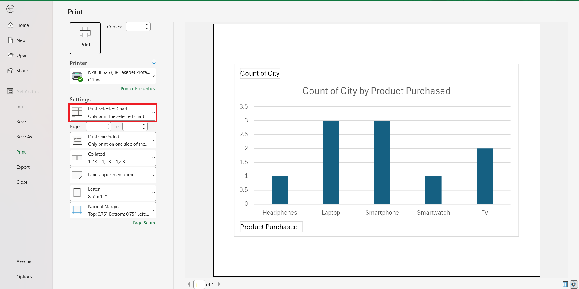 How to Print an Excel Spreadsheet