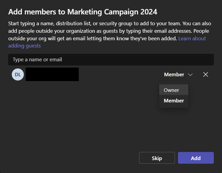 How do I Create a New Team in Microsoft Teams