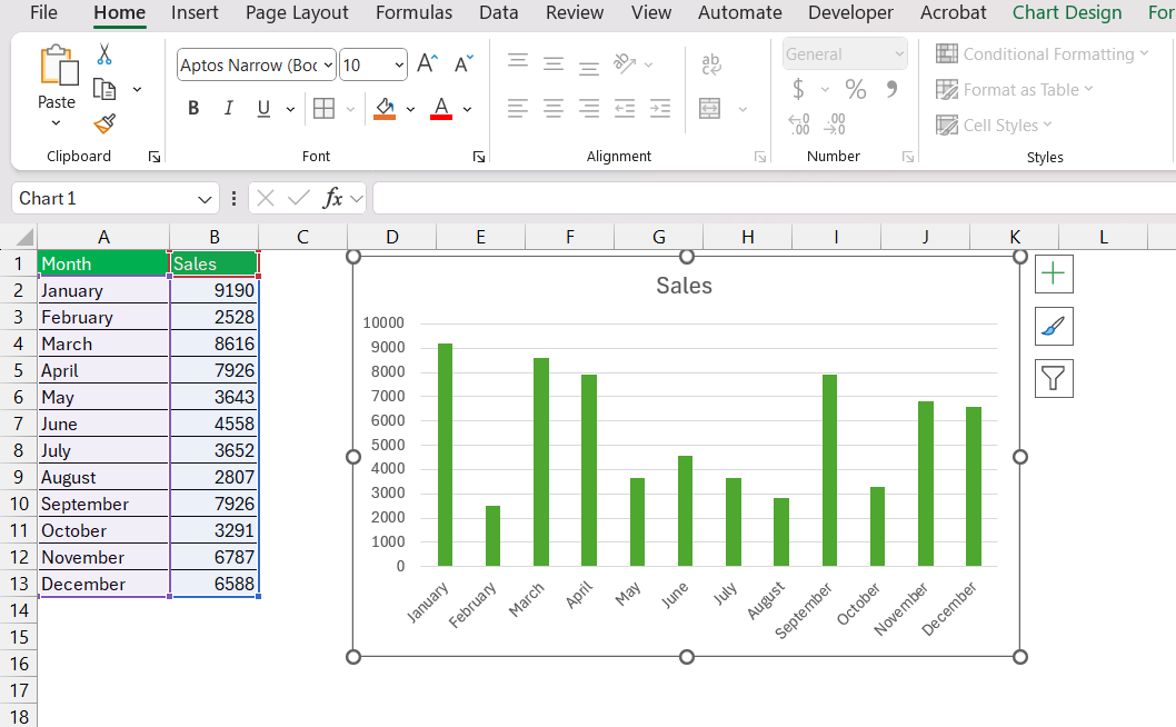 how to link an excel chart to powerpoint