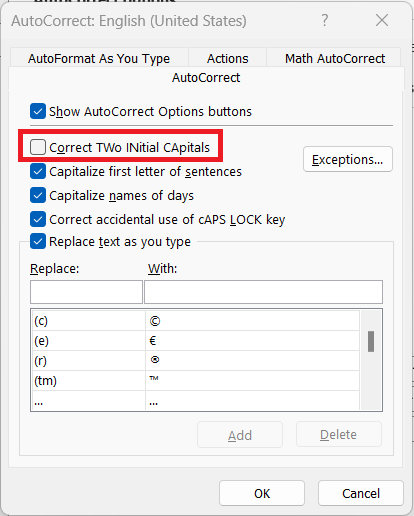 How to Turn Off Autocorrect