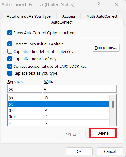 How to Turn Off Autocorrect in Excel
